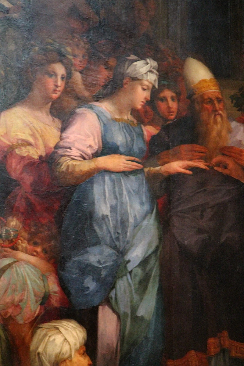 Sposalizio della Vergine - San Lorenzo, Firenze, dettaglio